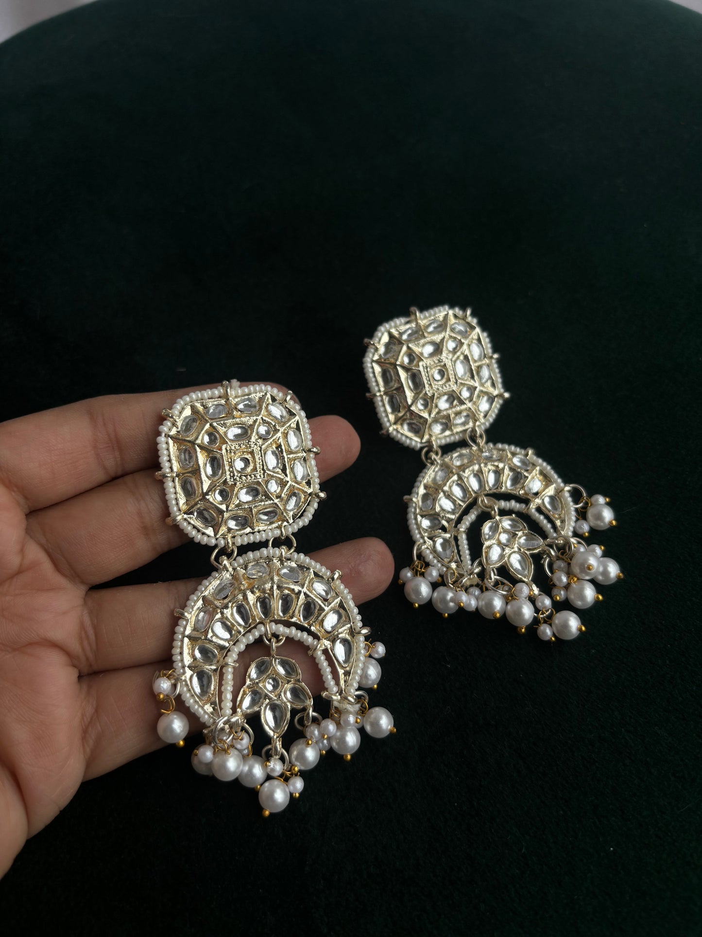 "Parthivi" Kundan Earrings