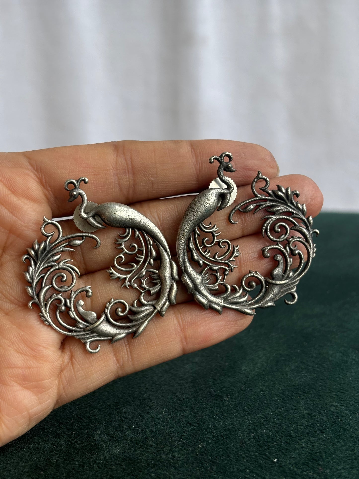 "Paravi" Silver Replica Earrings