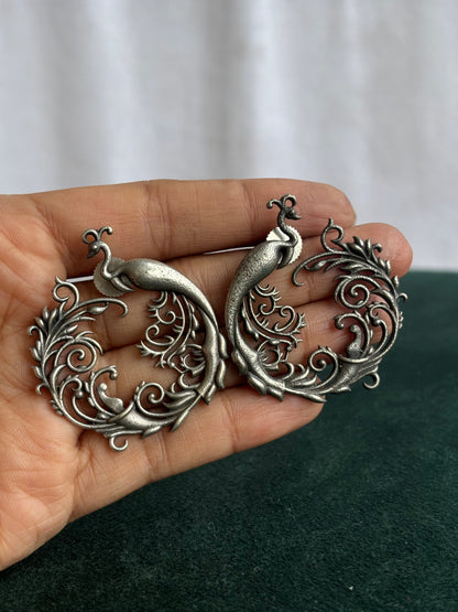 "Paravi" Silver Replica Earrings