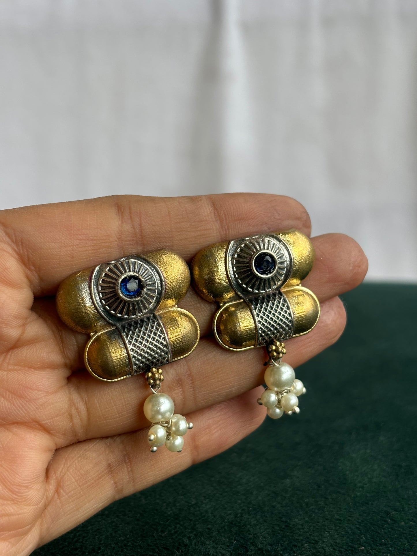 "Parajika" Dual Tone Earrings