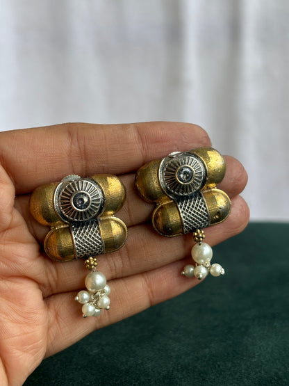 "Parajika" Dual Tone Earrings