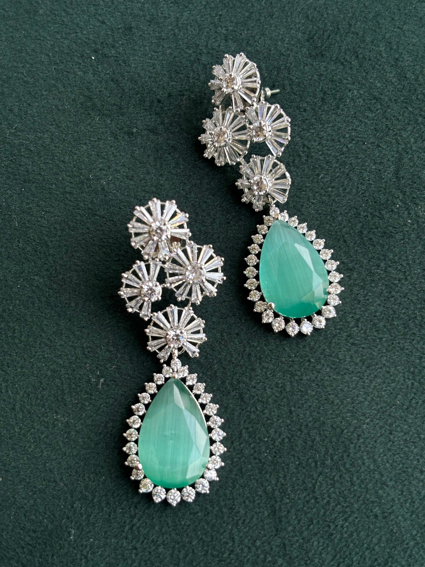 "Sofia" American Diamond Earrings