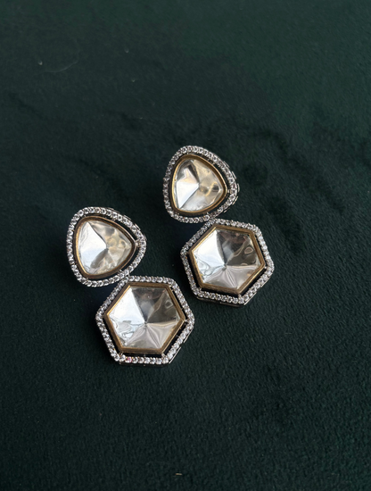 "Anvika" Uncut polki Earrings