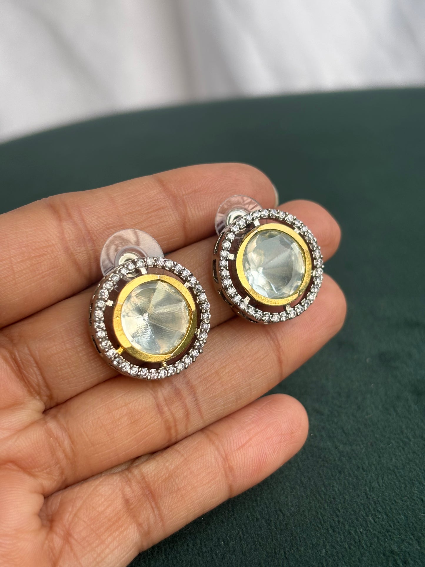 "Aadhya" Uncut polki Earrings