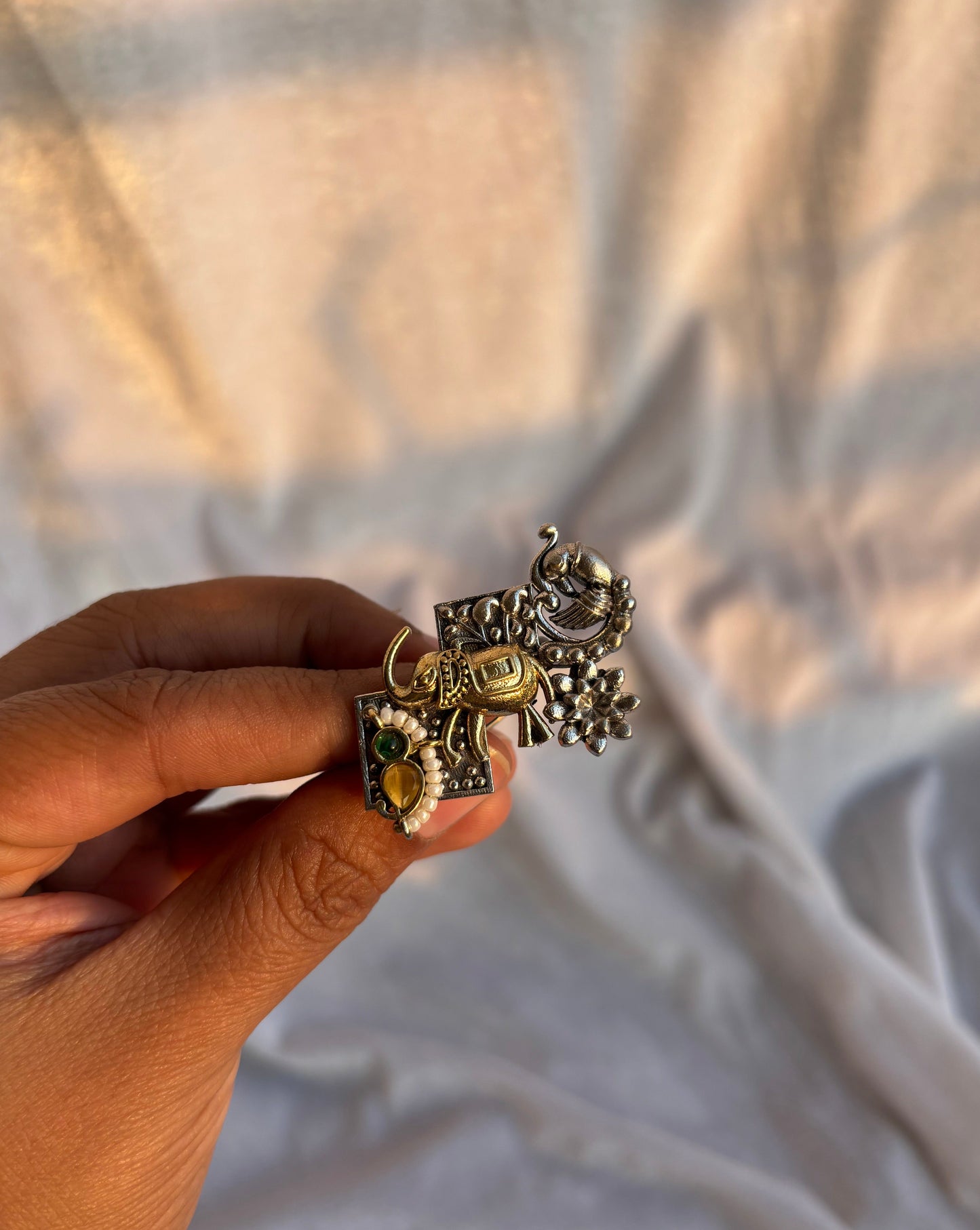 "Edhitha" Adjustable Rings