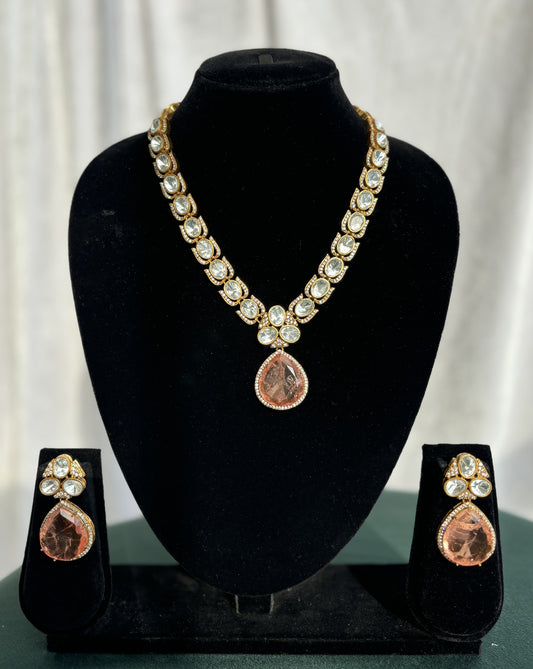 "Naarayani" Moissanite Neckpiece