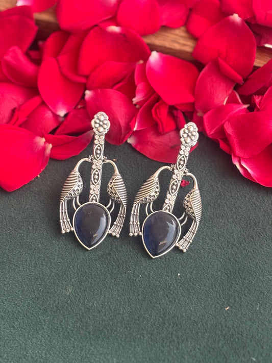 "Yochana" Silver Replica Earrings