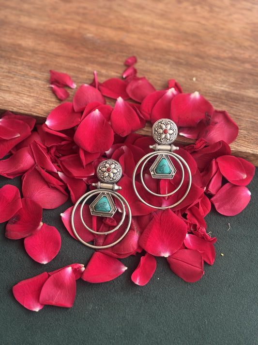 "Warhi" Dual Tone Earrings